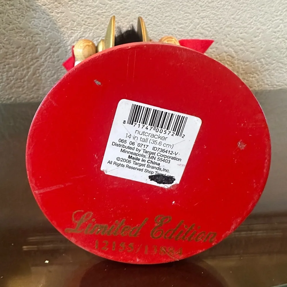 Target Limited Edition Cymbalist Nutcracker 2006 12155/13884